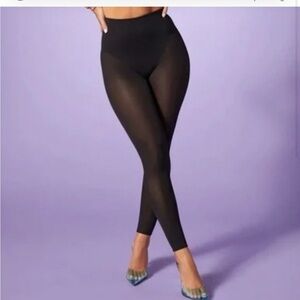 Yitty Mesh Me High-Waisted Leggings – Black